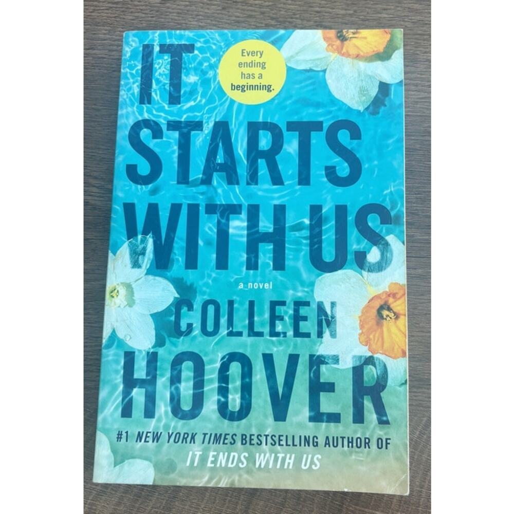 It Starts With Us Novel by Colleen Hoover